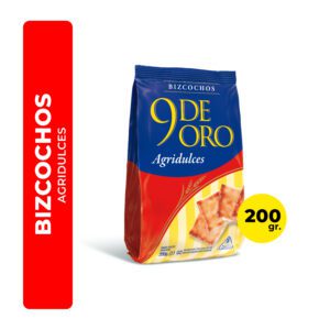 GALLETITAS 9 DE ORO AGRIDULCE 200G
