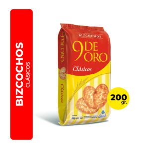 GALLETITAS 9 DE ORO CLÁSICA 200G