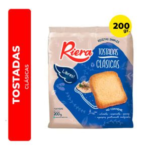TOSTADAS CLÁSICAS RIERA 200G