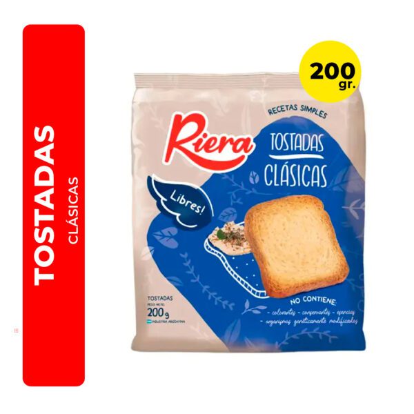 TOSTADAS CLÁSICAS RIERA 200G