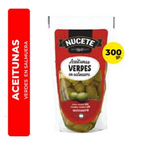 ACEITUNAS VERDES NUCETE 300G