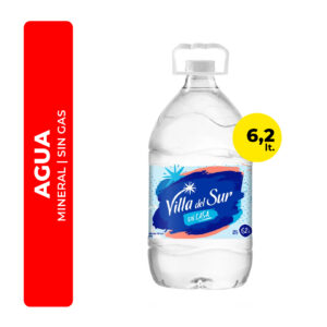 AGUA MINERAL VILLA DEL SUR 6,2L