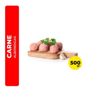 ALBONDIGAS DE CARNE 500G