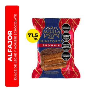 ALFAJOR AGUILA MINITORTA BROWNIE 71,5G