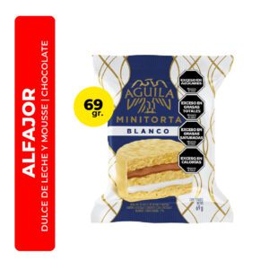 ALFAJOR AGUILA MINITORTA BLANCO 69G