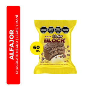 ALFAJOR COFLER BLOCK TRIPLE 60G