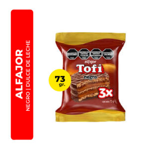 ALFAJOR TOFI NEGRO TRIPLE 73G