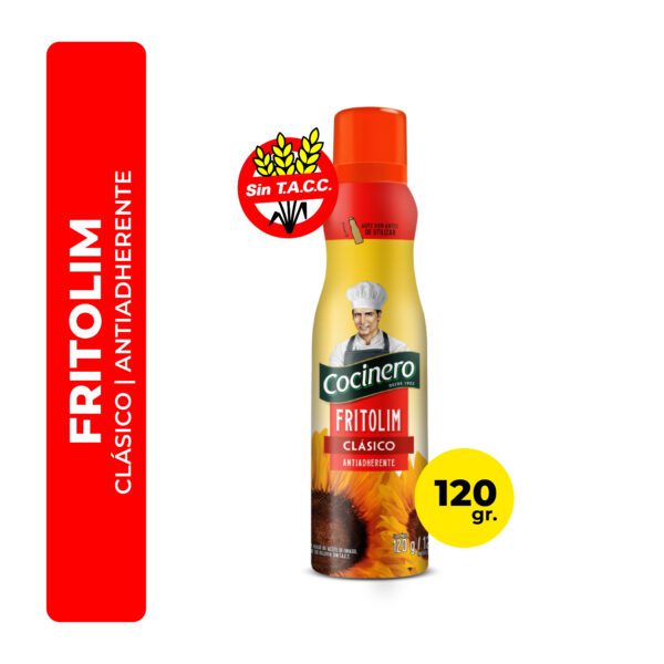 ACEITE EN AEROSOL FRITOLIM CLÁSICO COCINERO 120G