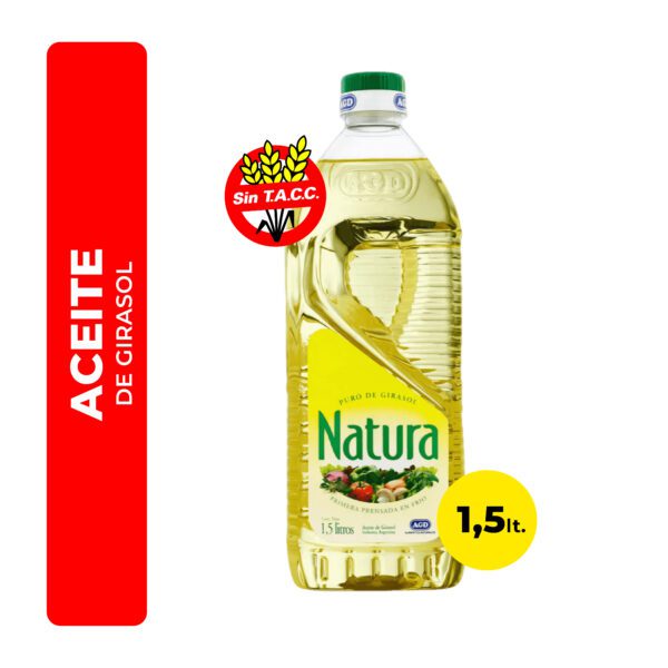 ACEITE DE GIRASOL NATURA 1,5L