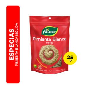 PIMIENTA BLANCA MOLIDA ALICANTE 25G