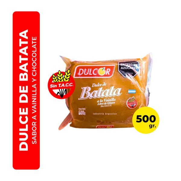 DULCE DE BATATA DULCOR 500G