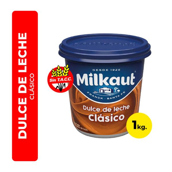 DULCE DE LECHE MILKAUT CLÁSICO 1K