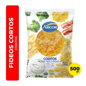 FIDEOS CODITO ARCOR 500G