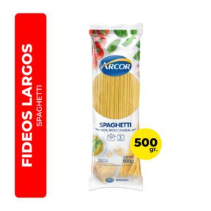 FIDEOS SPAGHETTI ARCOR 500G