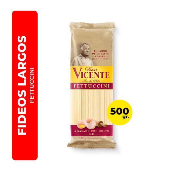 FIDEOS FETTUCCINI DON VICENTE 500G