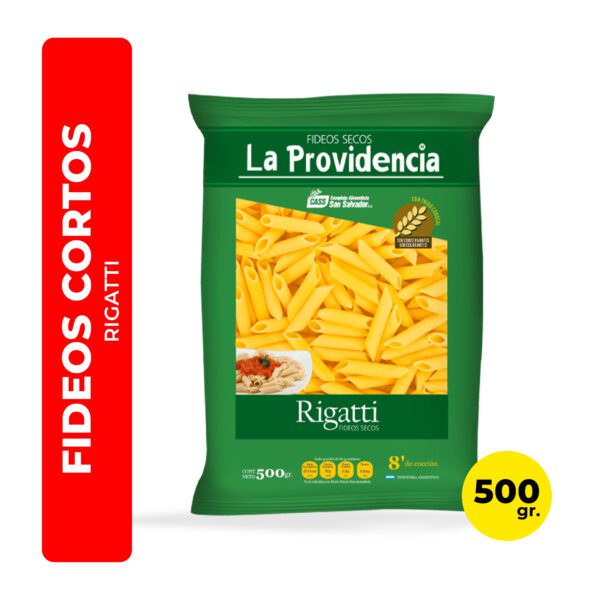 FIDEOS PENNE RIGATTI LA PROVIDENCIA 500G
