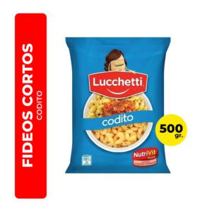 FIDEOS CODOS LUCCHETTI 500G
