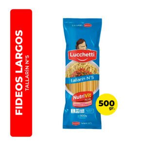 FIDEOS TALLARÍN N°5 LUCCHETTI 500G