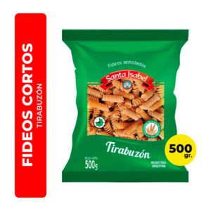 FIDEOS TIRABUZÓN SANTA ISABEL 500G