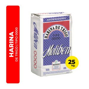 HARINA DE TRIGO MOLIBEN 0000 25K