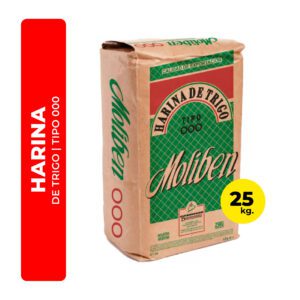 HARINA DE TRIGO MOLIBEN 000 25K