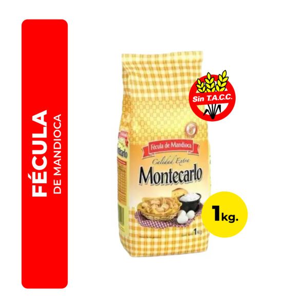 FÉCULA DE MANDIOCA MONTECARLO 1K