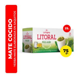 MATE COCIDO EL LITORAL 25U