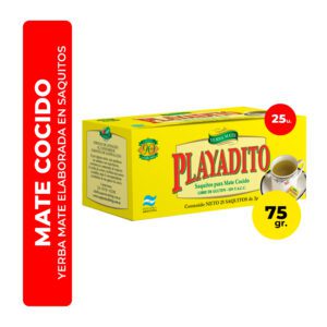MATE COCIDO PLAYADITO 25U