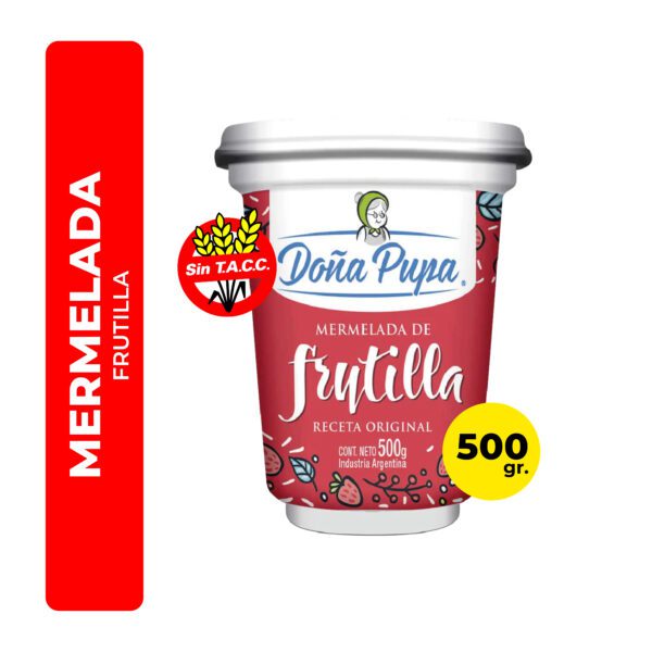 MERMELADA FRUTILLA DOÑA PUPA 500G