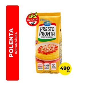 POLENTA PRESTO PRONTA 490G