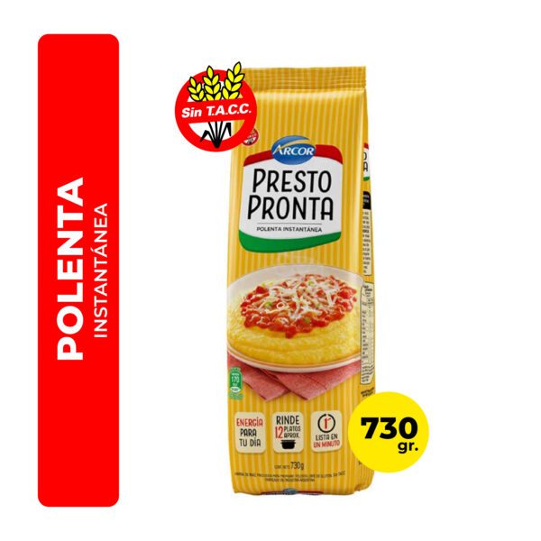 POLENTA PRESTO PRONTA 730G