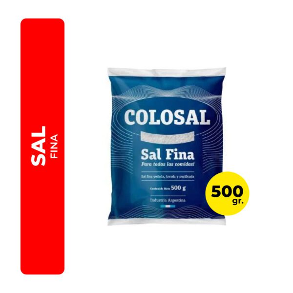 SAL FINA COLOSAL 500G