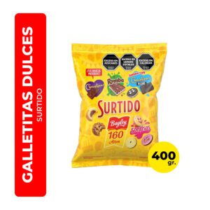 GALLETITAS SURTIDO BAGLEY 400G