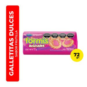 GALLETITAS FORMIS FRUTILLA 72G