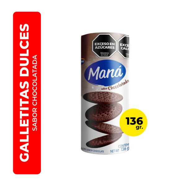 GALLETITAS MANA CHOCOLATE 136G