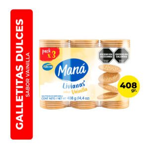 GALLETITAS MANA VAINILLA X3