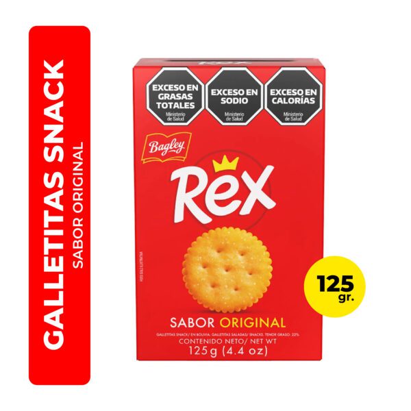 GALLETITAS SNACKS REX 125G