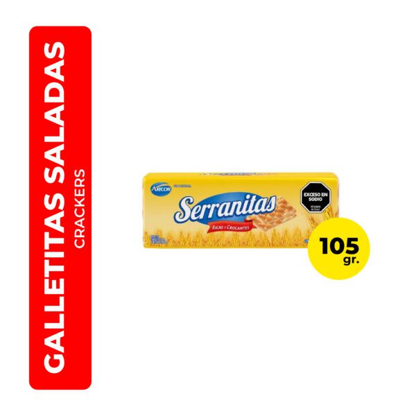 GALLETITAS SERRANITAS 105G