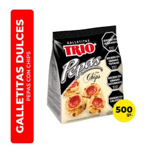 GALLETITAS PEPAS CON CHIPS TRIO 500G