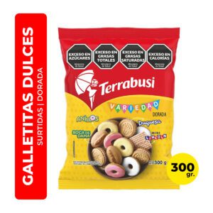 GALLETITAS TERRABUSI VARIEDAD DORADA 300G