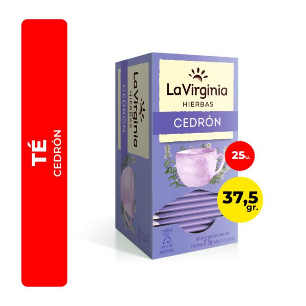 TÉ CEDRON LA VIRGINIA 25U