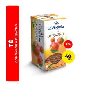 TÉ CON DURAZNO LA VIRGINIA 20U
