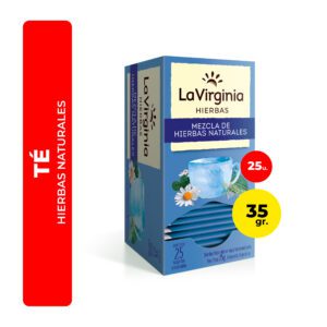 TÉ MEZCLA HIERBAS NATURALES LA VIRGINIA 25U