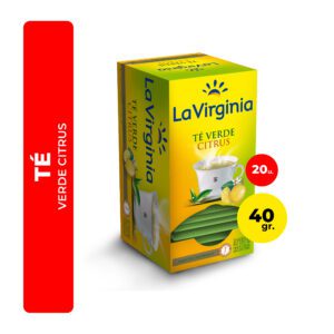 TÉ VERDE CITRUS LA VIRGINIA 20U