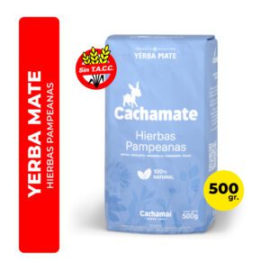 YERBA MATE CACHAMATE HIERBAS PAMPEANAS 500G