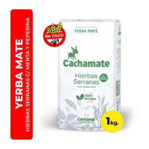 YERBA MATE CACHAMATE HIERBAS SERRANAS 1K