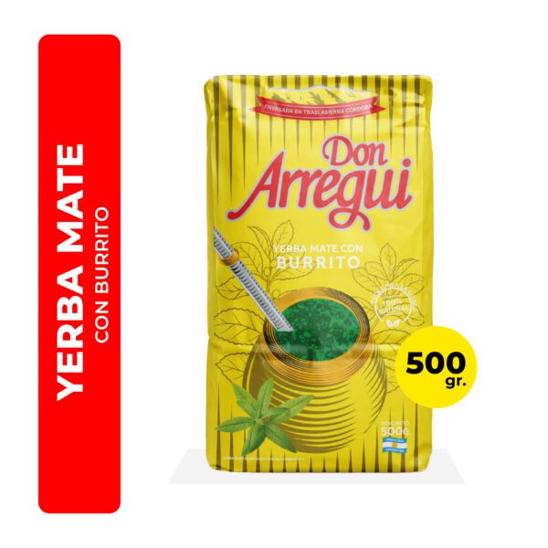 YERBA MATE DON ARREGUI BURRITO 500G