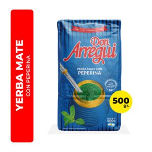 YERBA MATE DON ARREGUI PEPERINA 500G