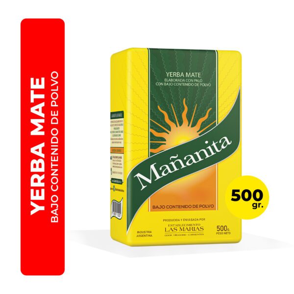 YERBA MATE MAÑANITA 500G