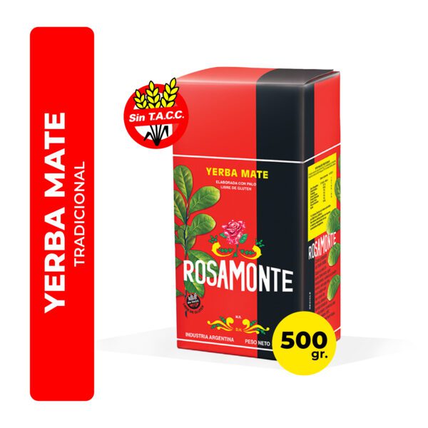 YERBA MATE ROSAMONTE TRADICIONAL 500G